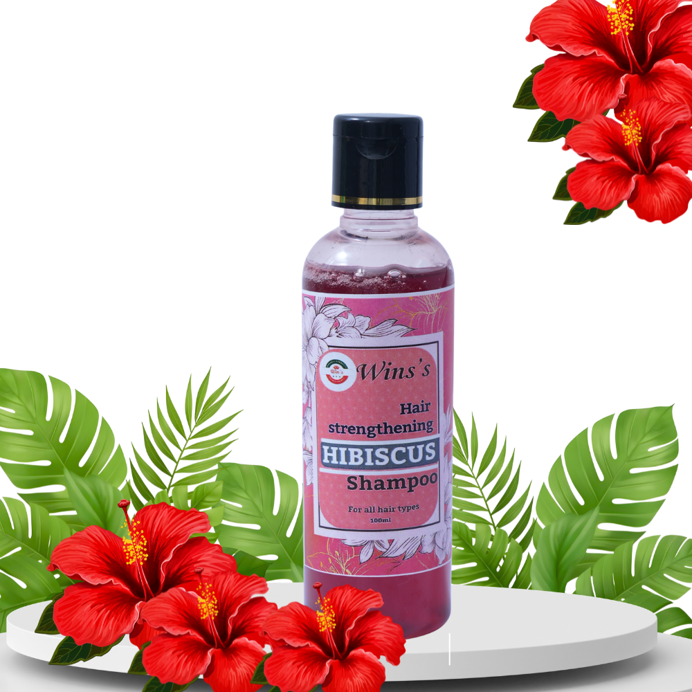 Hibiscus Shampoo for Hair Growth & Anti Grey Hair 100ml - Image 2
