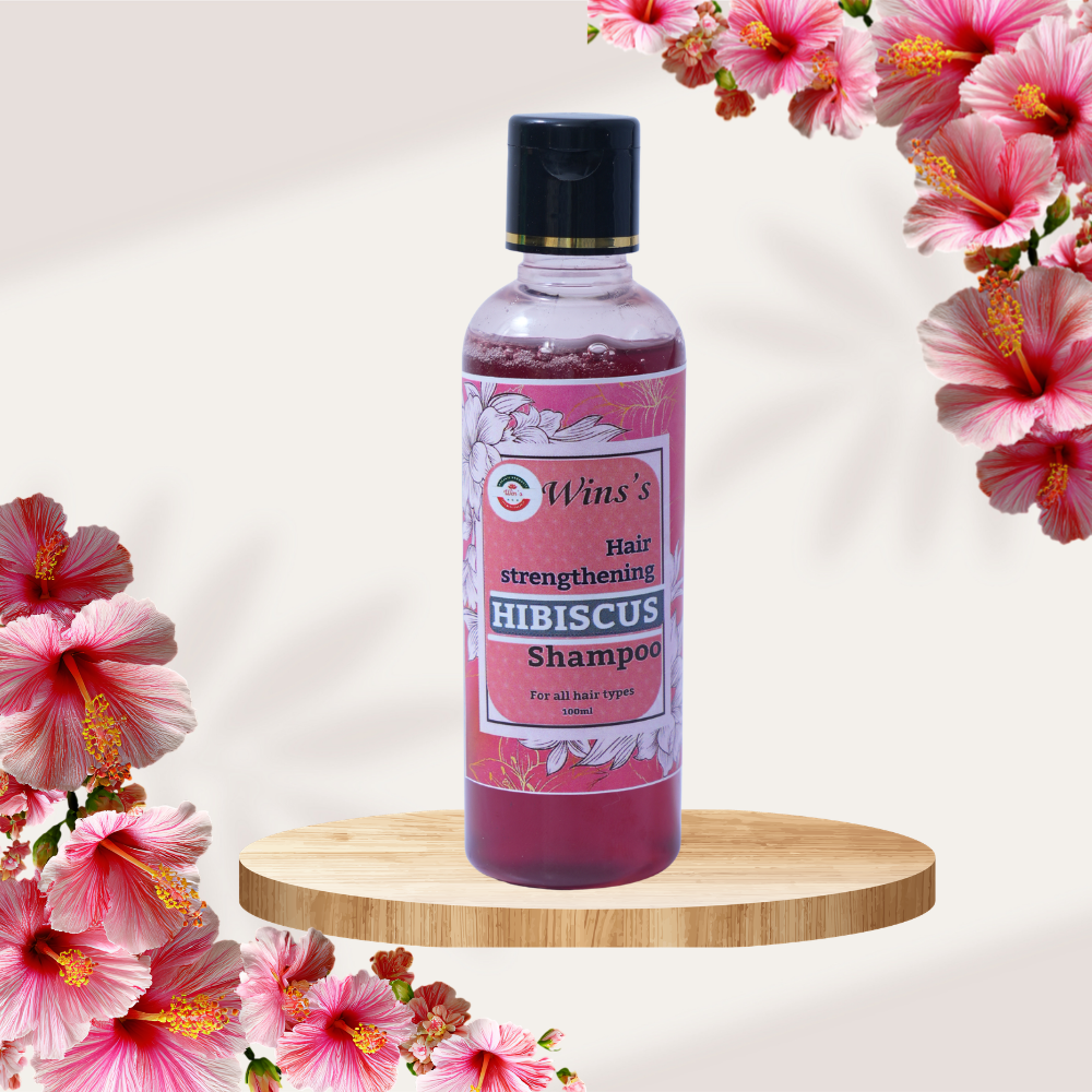 Hibiscus Shampoo for Hair Growth & Anti Grey Hair 100ml - Image 3