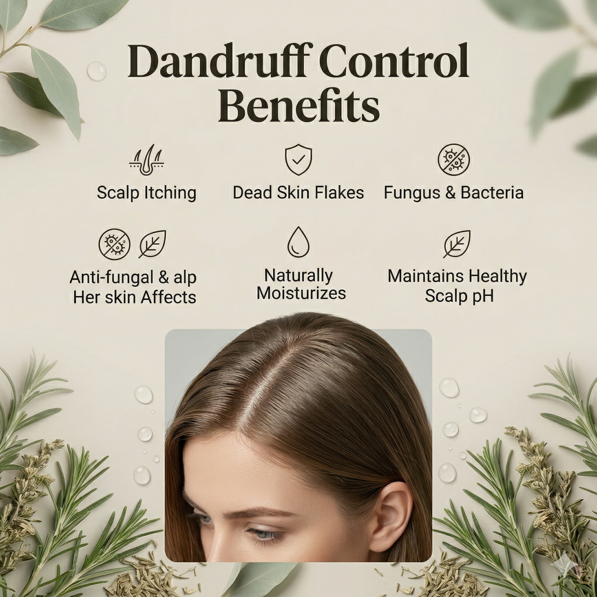 Anti Dandruff Hair Pack with Shampoo Neem Combo 25g+50ml - Image 4