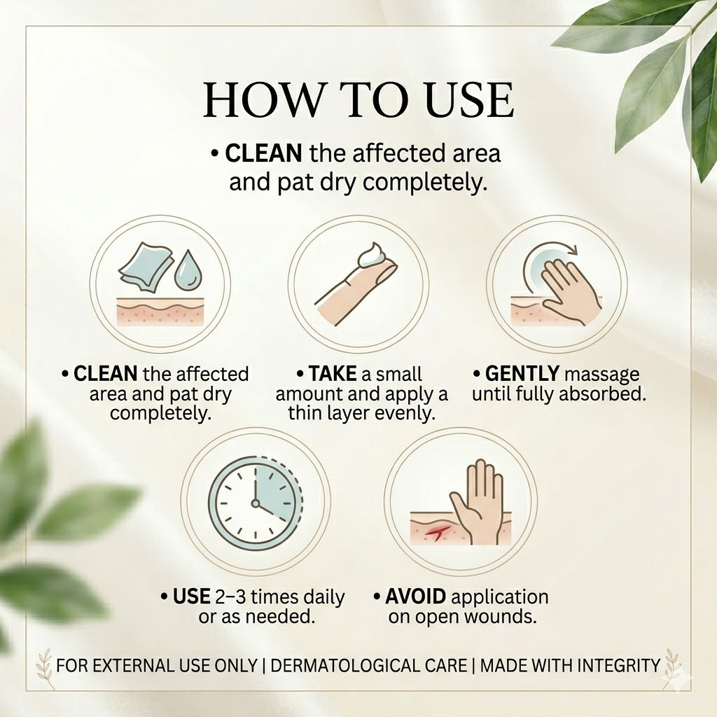 Anti Rash Cream for Itching Relief & Skin Protection 50g - Image 3