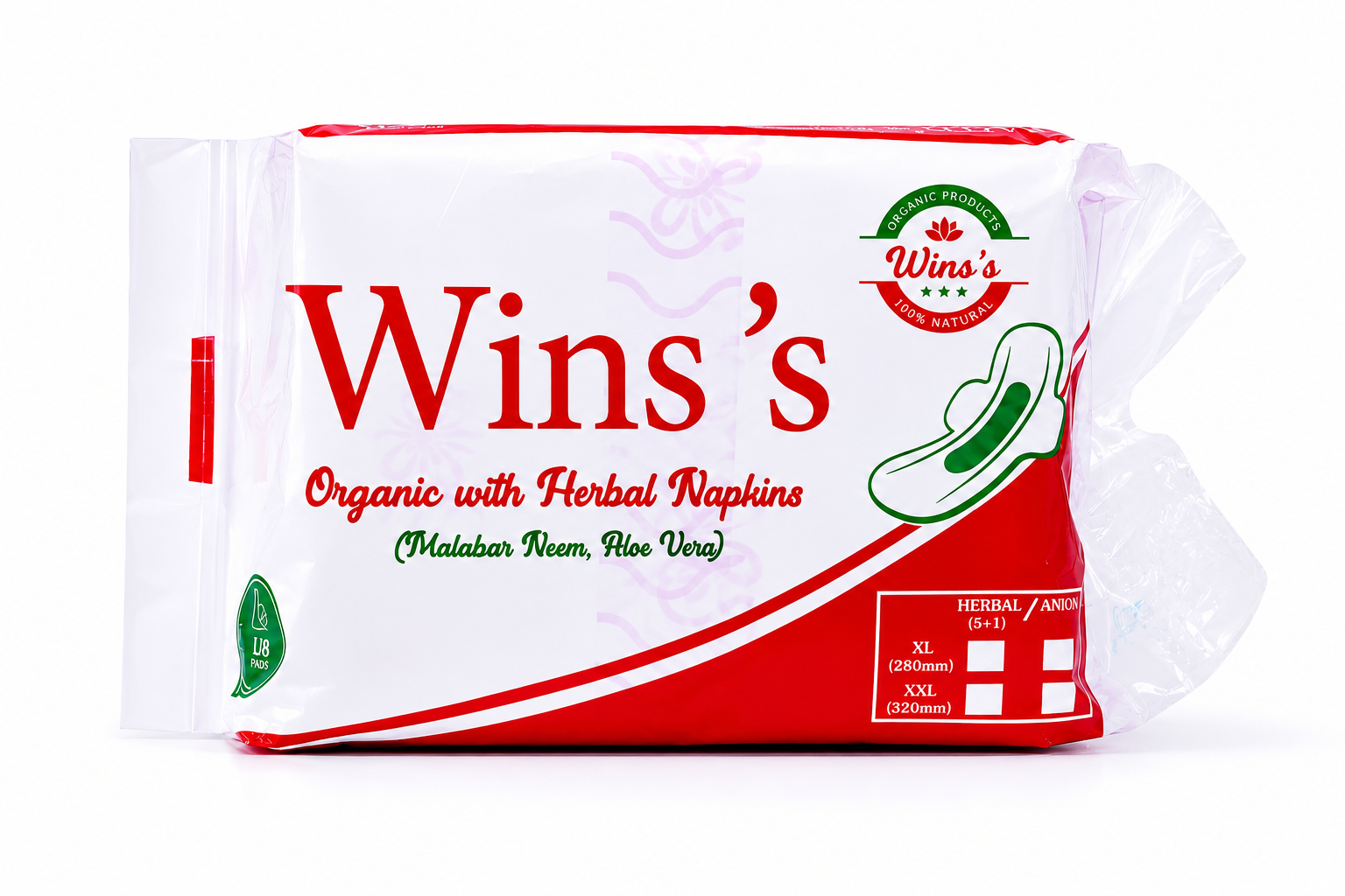 Panty Liner Herbal for Daily Freshness & Discharge Care 6 Pads